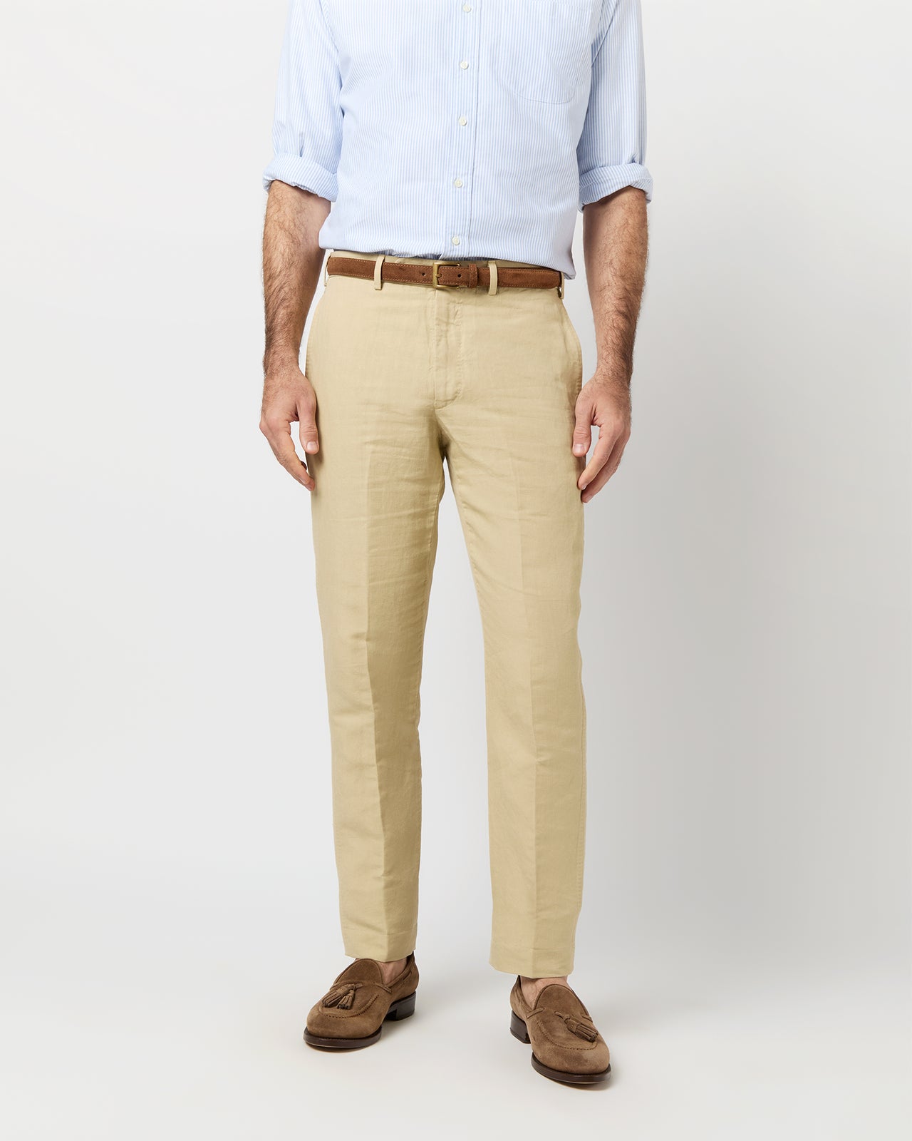 Sport Trouser in Khaki Canapa Canvas