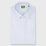 Load image into Gallery viewer, Made-to-Measure Shirt in Blue University Stripe Oxford

