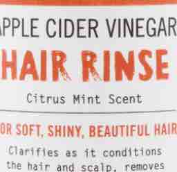 Apple Cider Vinegar Rinse Concentrate in Citrus Mint