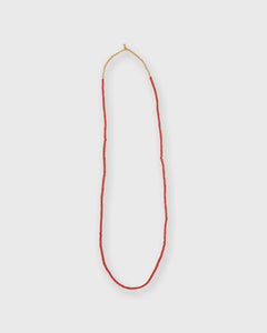 Tiny African Beads in Red