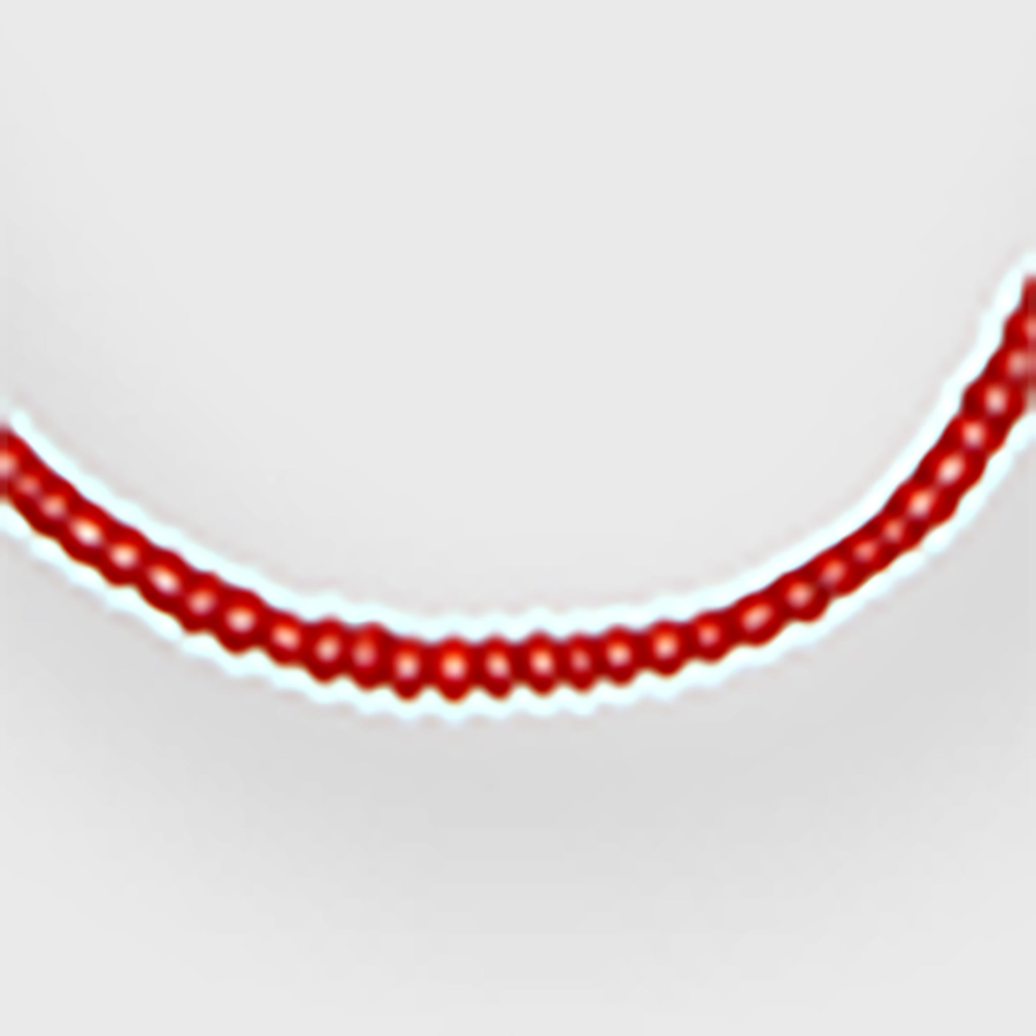 Tiny African Beads in Red