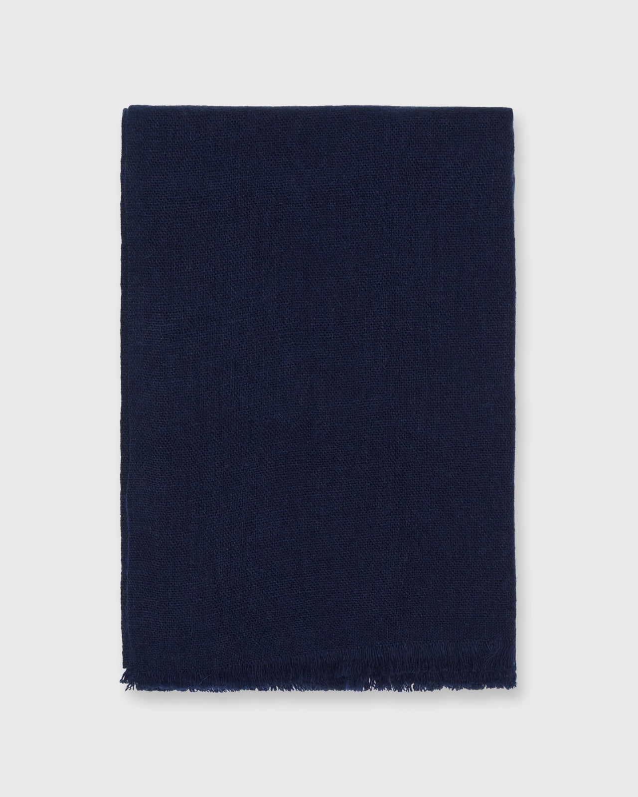 Cashmere Gauze Scarf in Navy