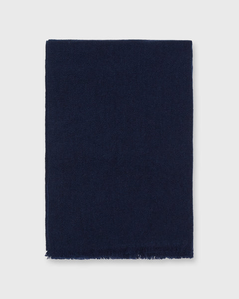 Cashmere Gauze Scarf in Navy | Shop Sid Mashburn
