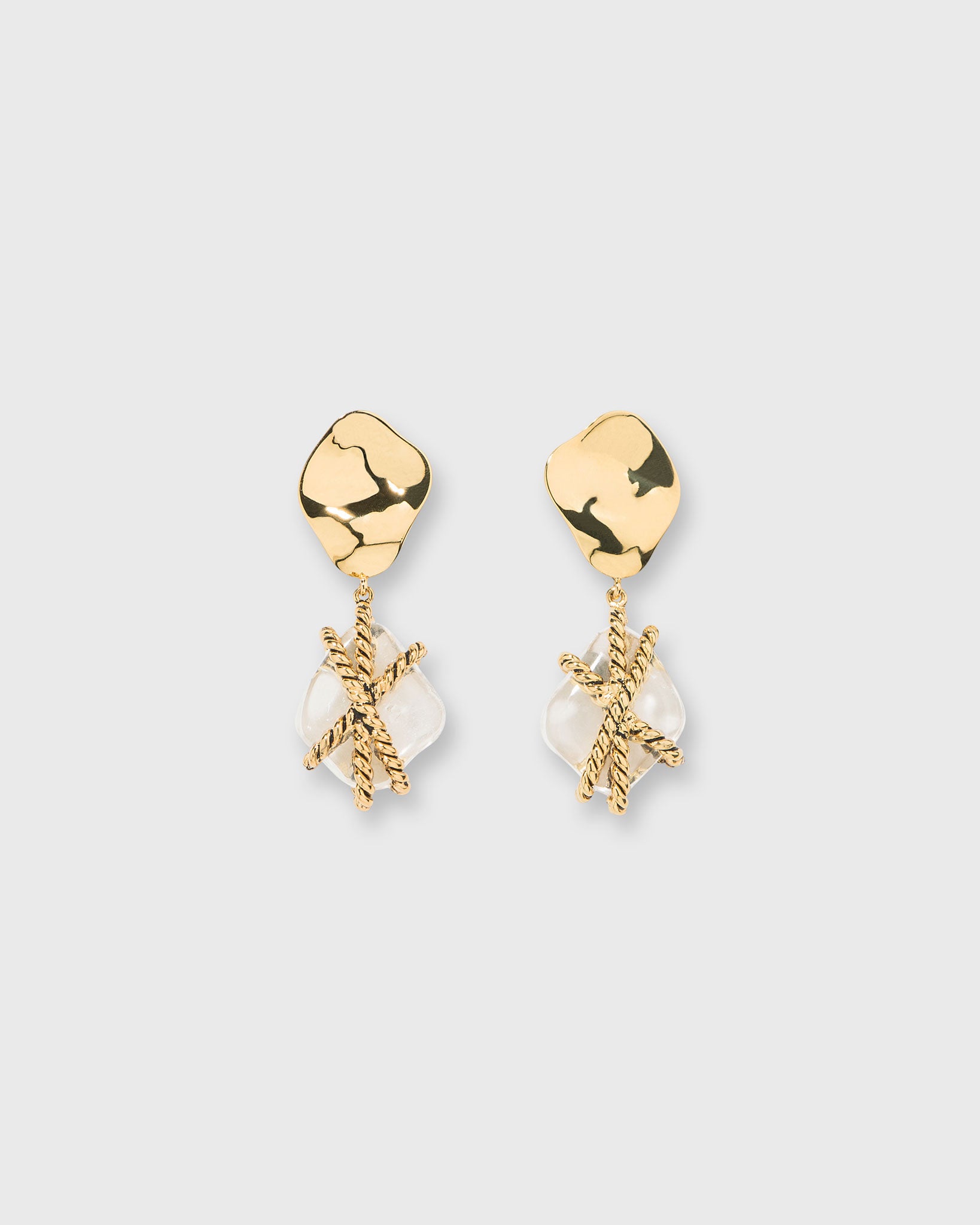 Mycene Boucles D'Oreilles Earrings in Gold