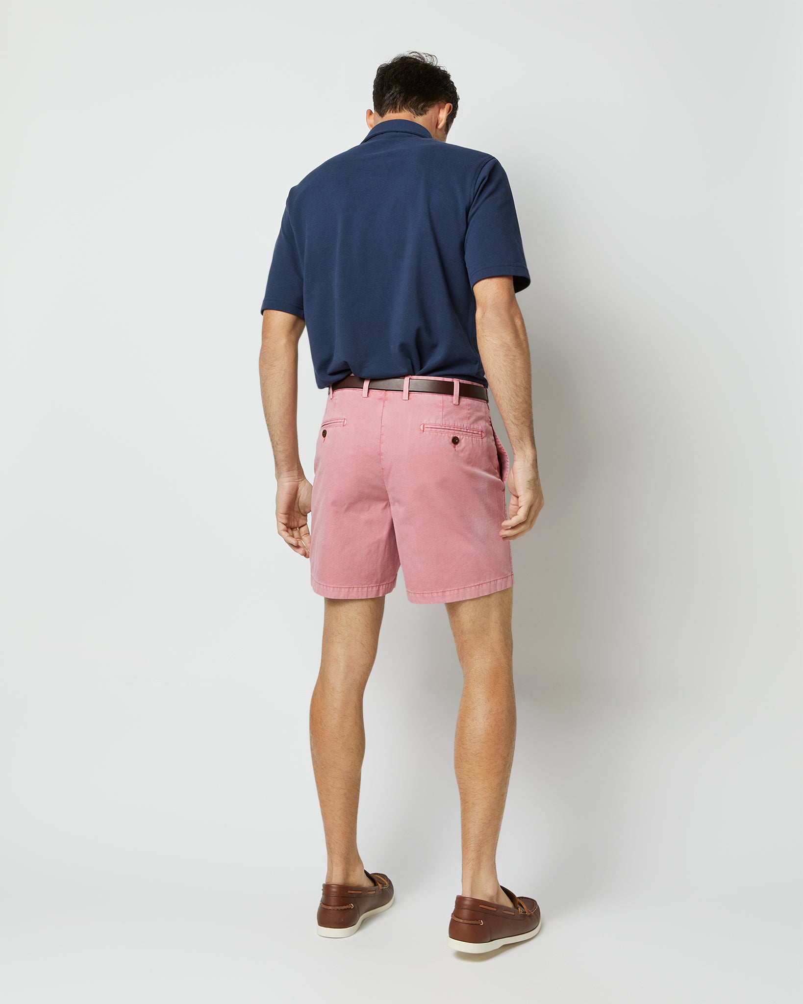 Garment-Dyed Short in Nantucket Red AP Lightweight Twill