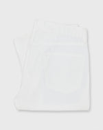 Load image into Gallery viewer, Slim Straight 5-Pocket Pant in White Canvas
