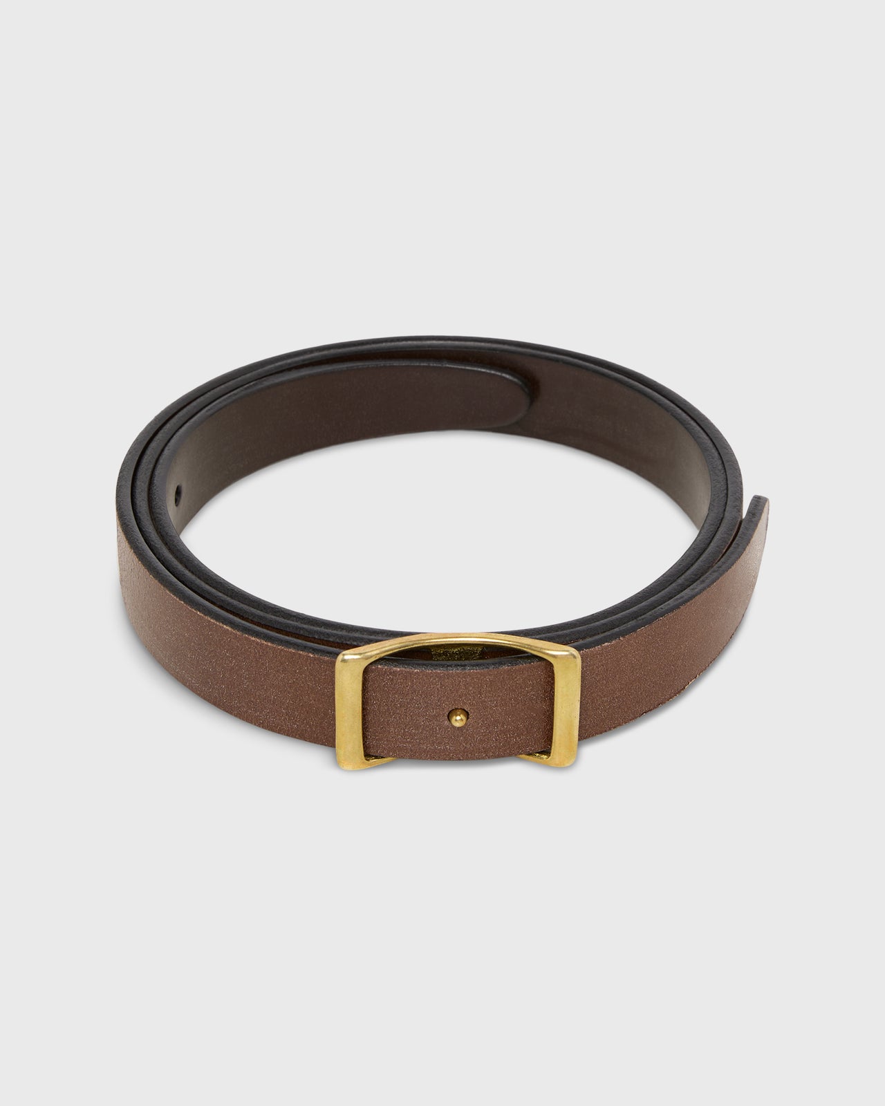 1" Reversible Conroy Belt in Chocolate Brown Bridle