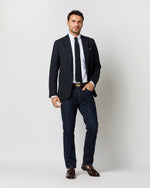 Load image into Gallery viewer, Ghost Blazer in Navy High-Twist
