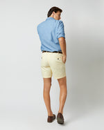 Load image into Gallery viewer, Garment-Dyed Short in Pale Yellow AP Lightweight Twill
