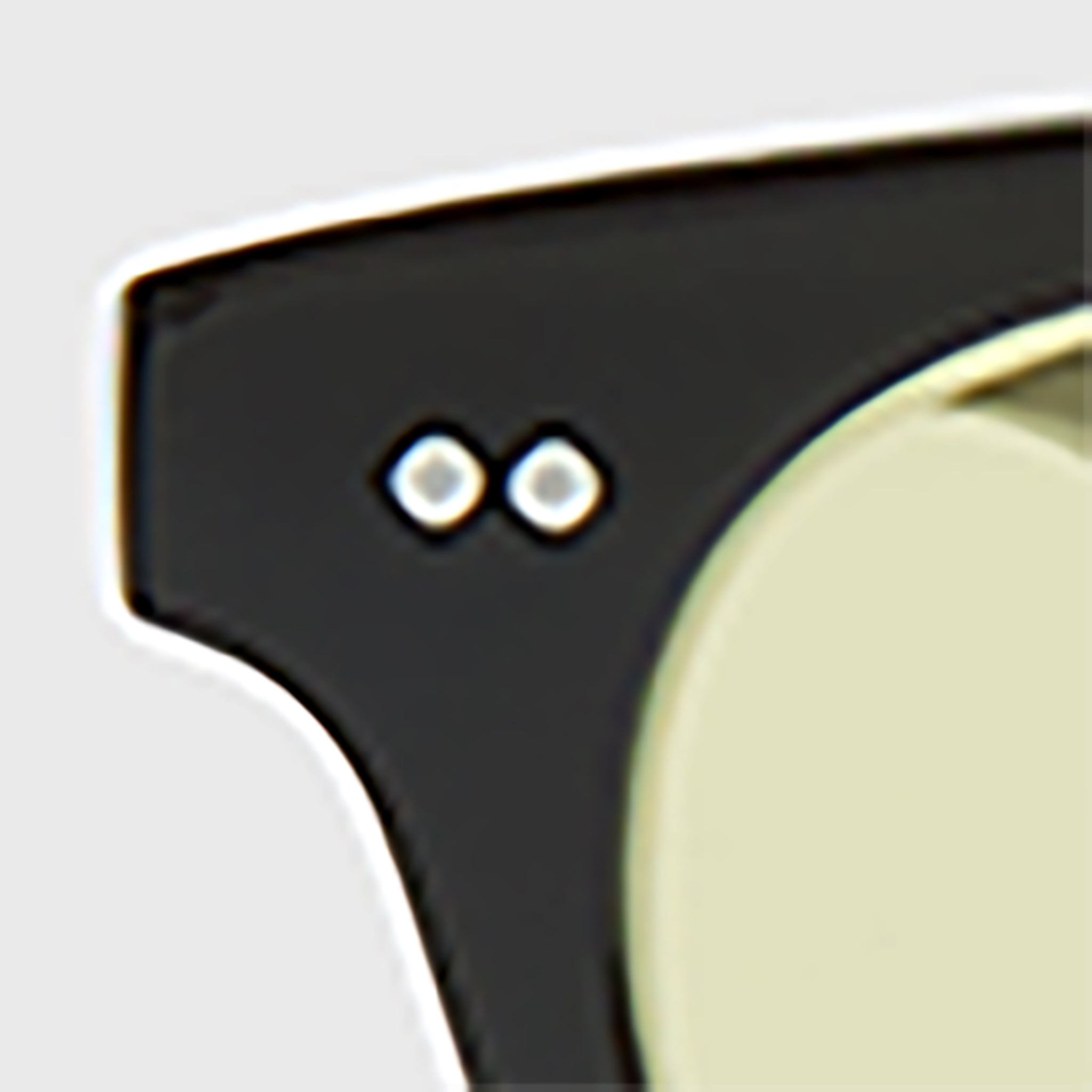 Legend Sunglasses in Genuine Horn with Amber Lens
