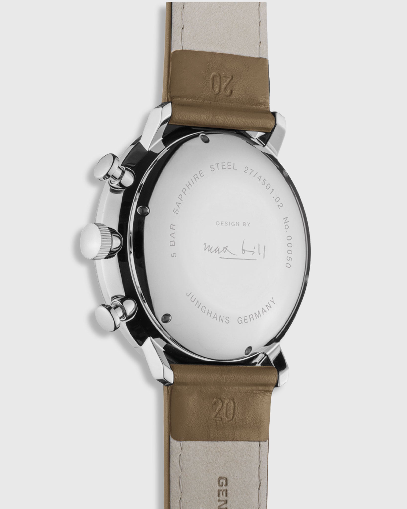 Max Bill Chronoscope Watch in 27/4501.02