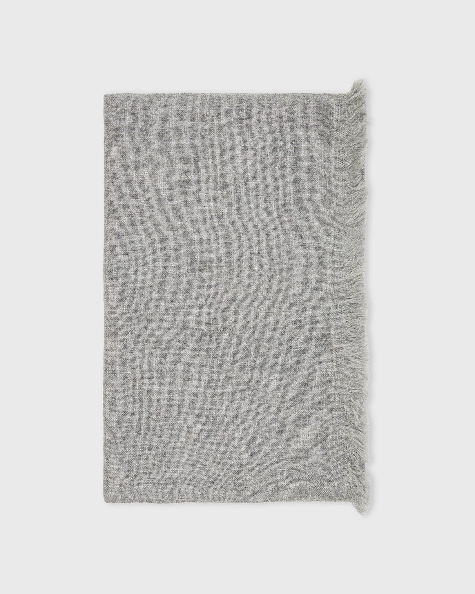 Cashmere Gauze Scarf in Heather Grey