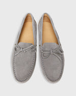 Load image into Gallery viewer, Driving Moccasin in Pewter Suede
