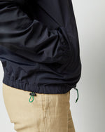 Load image into Gallery viewer, Hooded Track Jacket in Navy Nylon
