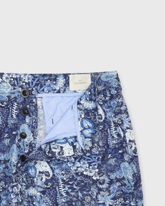 Field Short in Ratti® Blue Jungle Print Cotolino