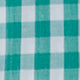 Spread Collar Sport Shirt in Green Gingham Poplin