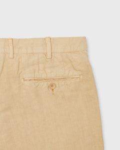 Garment-Dyed Sport Trouser in Khaki Lightweight Canvas