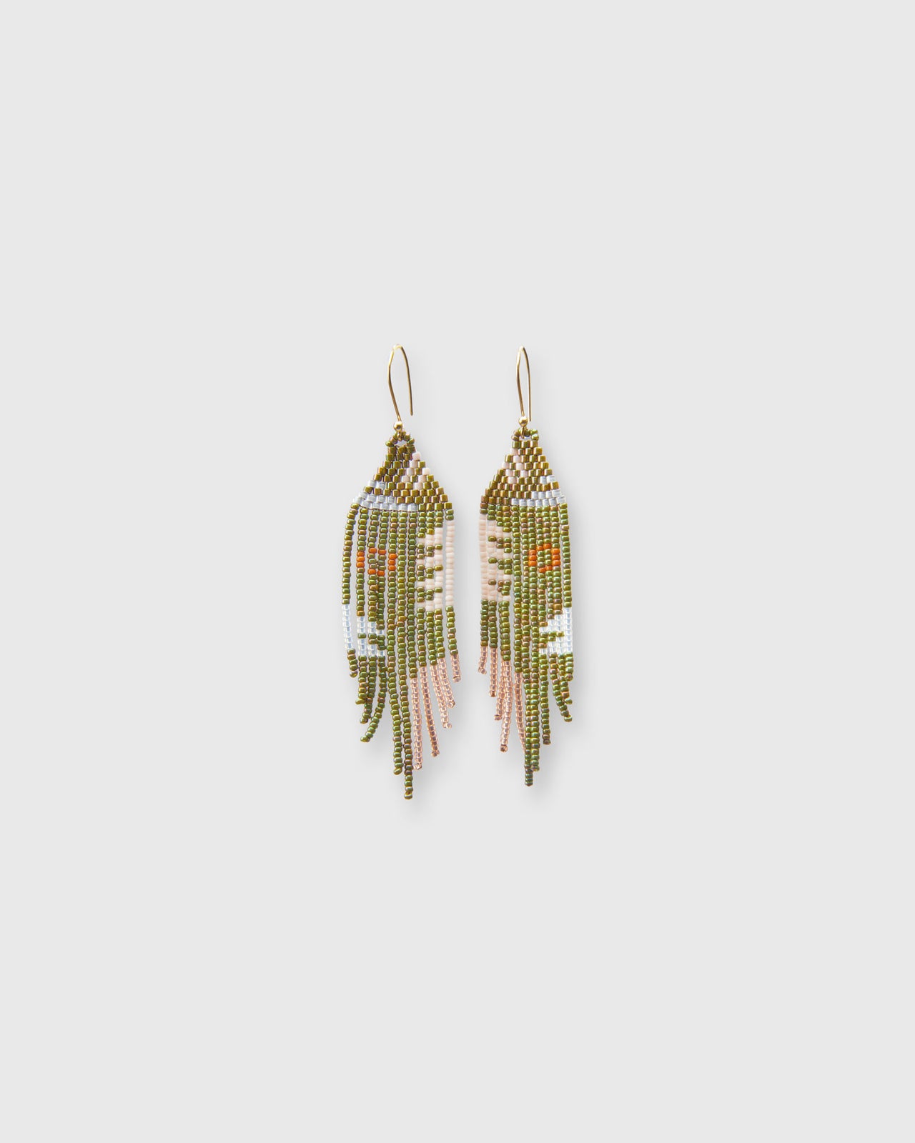 Klee Earrings in Olive