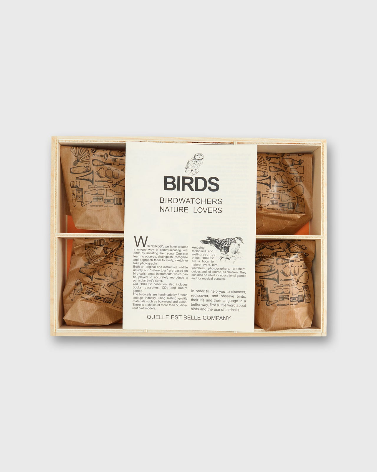Bird Calls (Set of 6) - American Bird