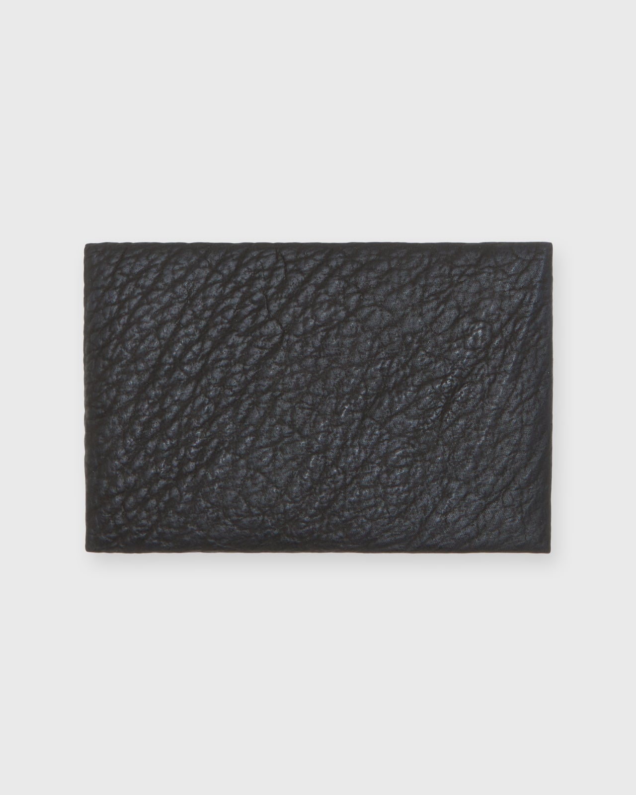 Envelope Card Holder in Chocolate Sharkskin