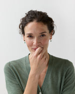 Load image into Gallery viewer, Detachable Drop Earrings in Green
