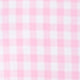 Short-Sleeved Popover Dress in Pink Gingham Poplin