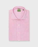 Load image into Gallery viewer, Slim-Fit Spread Collar Sport Shirt in Red Gingham Seersucker
