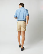 Load image into Gallery viewer, Garment-Dyed Short in Khaki AP Lightweight Twill
