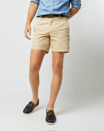 Load image into Gallery viewer, Garment-Dyed Short in Khaki AP Lightweight Twill
