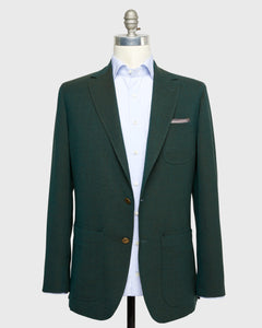 Ghost Blazer in Forest Wool Hopsack