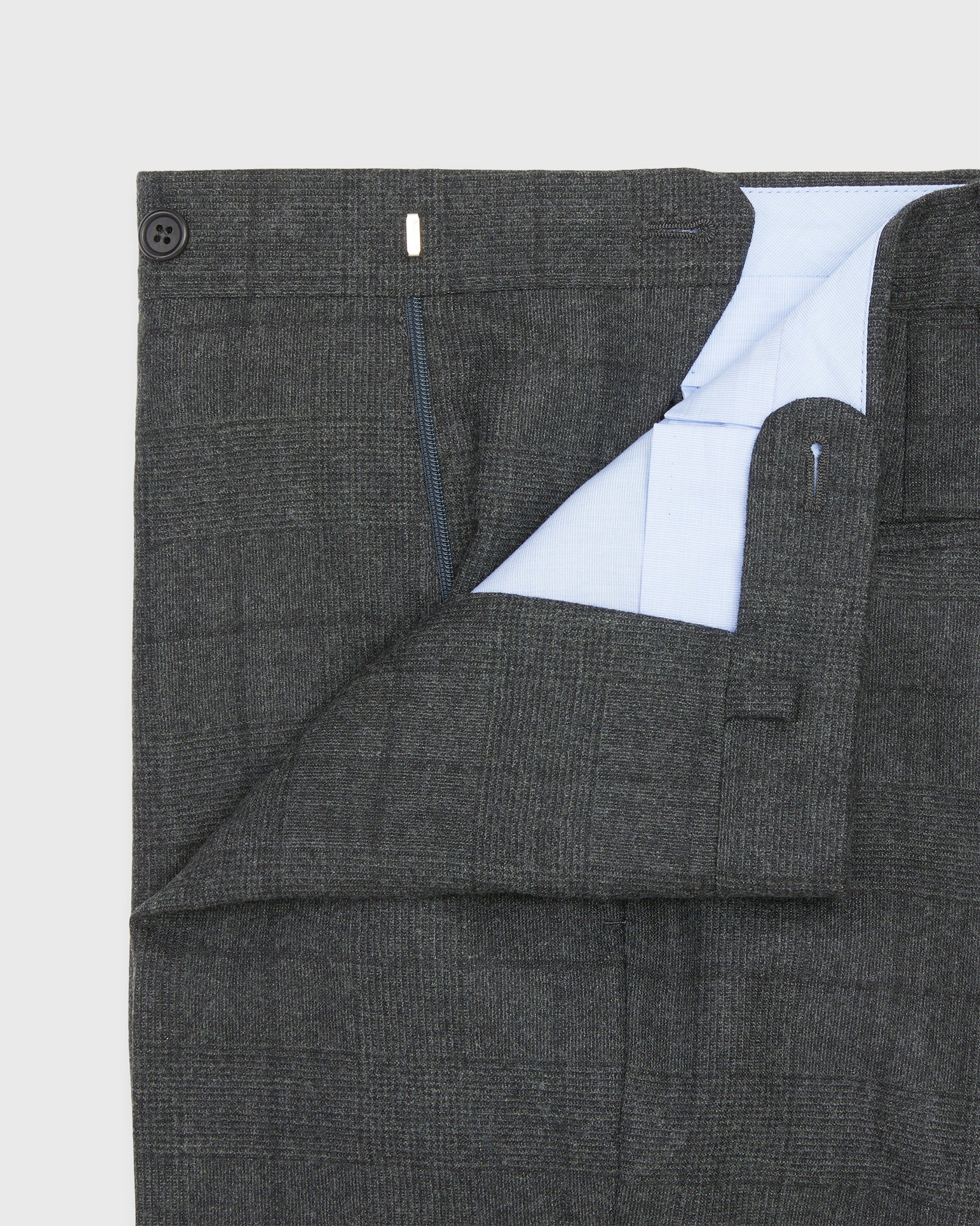 Virgil No. 2 Suit in Charcoal Glen Plaid Flannel