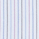 Spread Collar Dress Shirt in Pink/Blue/Olive Hairline Stripe Poplin