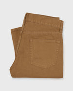Load image into Gallery viewer, Slim Straight 5-Pocket Pant in Tobacco Canvas
