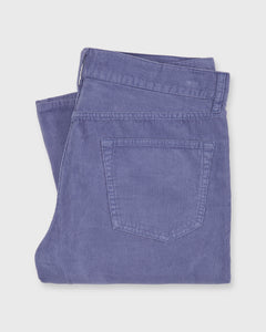 Slim Straight 5-Pocket Pant in Periwinkle Corduroy