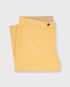 Garment-Dyed Sport Trouser in Golden Wheat Lightweight Twill