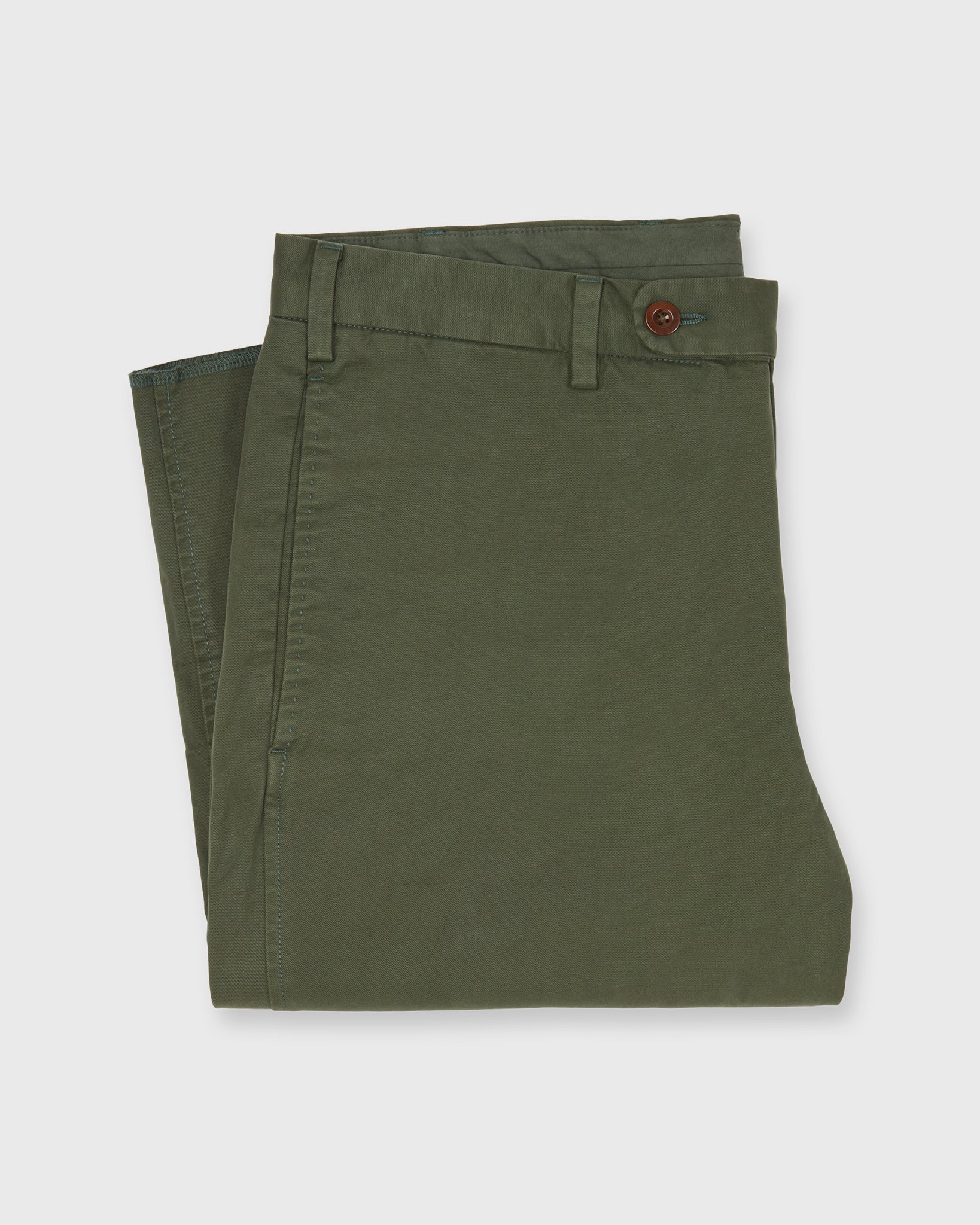 Garment-Dyed Sport Trouser in Spruce Lightweight Twill