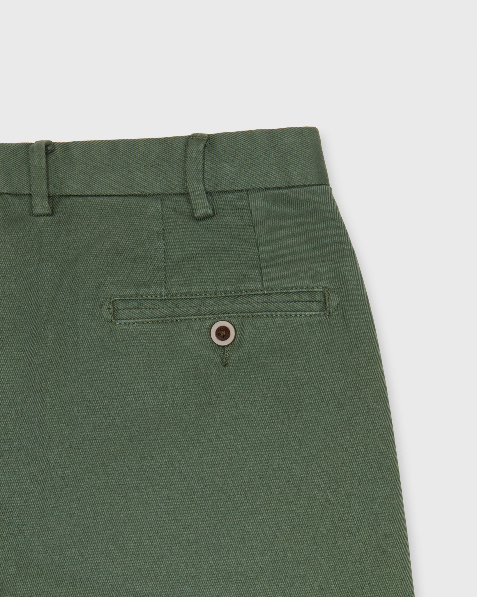 Garment-Dyed Sport Trouser in Fir High Ridge Twill