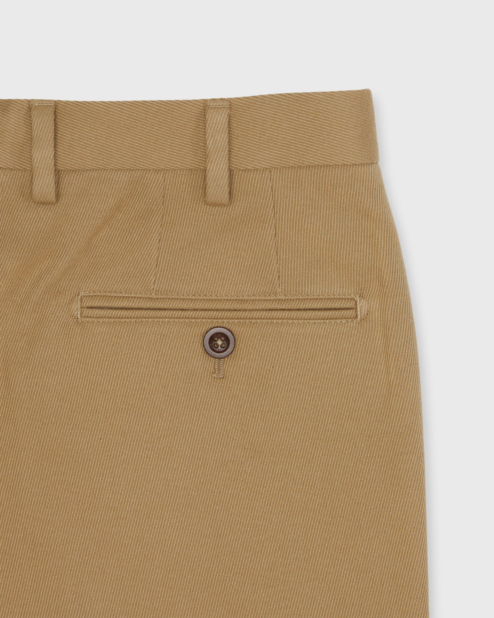 Sport Trouser in British Khaki Cotton/Cashmere Twill
