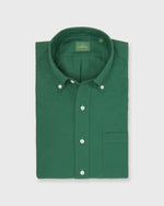 Load image into Gallery viewer, Button-Down Sport Shirt in Green Oxford
