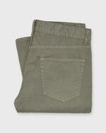 Load image into Gallery viewer, Slim Straight 5-Pocket Pant in Smoke Twill
