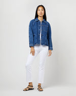 Load image into Gallery viewer, Suzanne Logo Jacket in Washed Indigo

