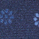 Silk Print Tie in Navy Small Flower