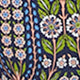 Kimono Shirtwaist Dress in Blue/Green Lindsay Garden Liberty Fabric