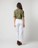 Load image into Gallery viewer, Western Shirt in Hunter Multi Strawberry Thief Liberty Fabric
