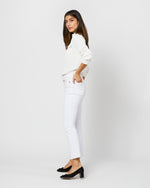 Load image into Gallery viewer, Hannah Blouse in Ivory Silk Crepe de Chine
