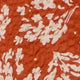 Isla Shirtdress in Orange Autumn Floral Crinkle Cotton