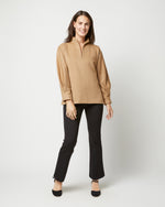 Load image into Gallery viewer, Violet Top in Camel Hair Flannel
