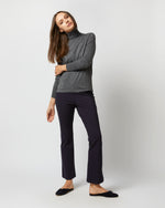 Load image into Gallery viewer, Alida Turtleneck Sweater in Thunder Cashmere
