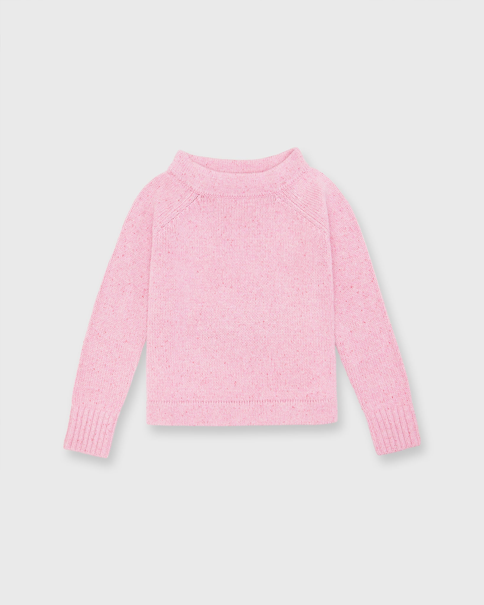 Golightly Sweater in Pink Donegal Cashmere | Shop Ann Mashburn