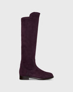 Load image into Gallery viewer, Pull-On Boot in Plum Suede
